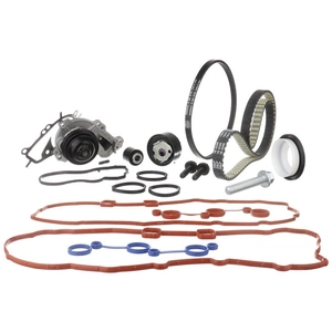 SKF Pompe à eau + kit de courroie de distribution pour PEUGEOT: 208, 301, 108, 308, 2008 & CITROËN: C3, DS3, C-Elysée, C1 (Ref: VKMC 03306)