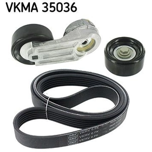 SKF Kit de courroie d'accessoire pour OPEL: Insignia, Antara & CHEVROLET: Captiva & SAAB: 9-5 (Ref: VKMA 35036)