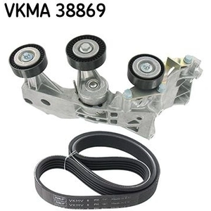 SKF Kit de courroie d'accessoire pour MERCEDES-BENZ: Classe A, Classe B (Ref: VKMA 38869)