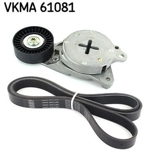 SKF Kit de courroie d'accessoire pour TOYOTA: Urban Cruiser, Auris, Yaris, Corolla (Ref: VKMA 61081)