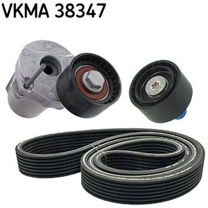 SKF Kit de courroie d'accessoire pour BMW: X5, X6, Série 5, Série 7 (Ref: VKMA 38347)
