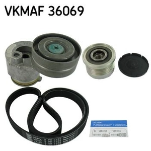 SKF Kit de courroie d'accessoire pour RENAULT: Master, Laguna, Trafic & VOLVO: S40, V40 & NISSAN: Primastar (Ref: VKMAF 36069)