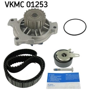 SKF Pompe à eau + kit de courroie de distribution pour VOLKSWAGEN: Transporter (Ref: VKMC 01253)