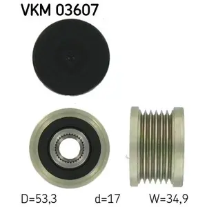 Dynamovrijloop VKM03607 SKF pas cher