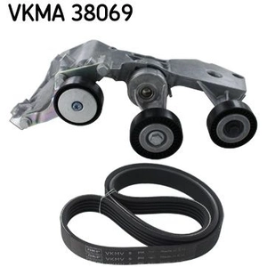 SKF Kit de courroie d'accessoire pour MERCEDES-BENZ: Vaneo, Classe A (Ref: VKMA 38069)