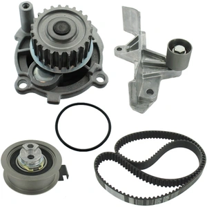 SKF Pompe à eau + kit de courroie de distribution pour AUDI: A4 (Ref: VKMC 01170-2)