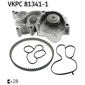 Waterpomp motorkoeling VKPC813411 SKF pas cher
