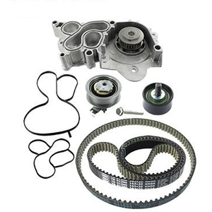 SKF Pompe à eau + kit de courroie de distribution pour SEAT: Mii, Ibiza & SKODA: Fabia, Citigo & VOLKSWAGEN: UP, Polo (Ref: VKMC 01283)