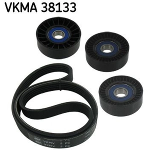 SKF Kit de courroie d'accessoire pour MERCEDES-BENZ: Classe A, Classe B (Ref: VKMA 38133)