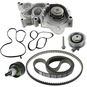 SKF Pompe à eau + kit de courroie de distribution pour VOLKSWAGEN: Golf Cabriolet, Tiguan, Caddy, Passat, Jetta, Golf, Scirocco (Ref: VKMC 01280)