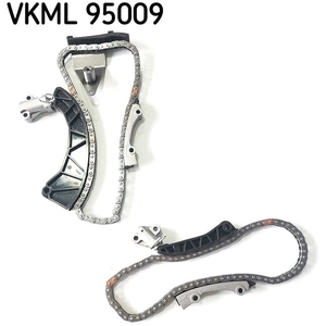 SKF Distribution à chaînes pour HYUNDAI: Getz, i20, Accent, i30, Elantra, i10, ix35, Matrix & KIA: Picanto, Soul, Ceed, Rio, Venga (Ref: VKML 95009) pas cher