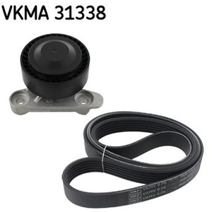 SKF Kit de courroie d'accessoire pour SKODA: Citigo & VOLKSWAGEN: UP (Ref: VKMA 31338)