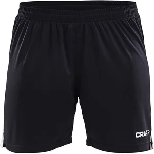 Craft Progress Contrast Short Dames - Zwart / Wit | Maat: L