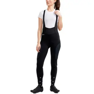 Craft Fietsbroek lang met bretels Dames Zwart - ADV BIKE SUBZ LUMEN BIB TIGHTS W BLACK-MVendu parbol