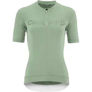 CRAFT ENDUR LOGO JERSEY W Dames Fietsshirt - GLACIAL