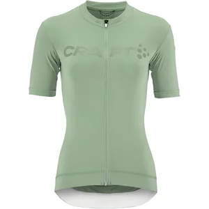 CRAFT ENDUR LOGO JERSEY W Dames Fietsshirt - GLACIAL