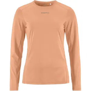 Craft Adv Essence 2 Running Longsleeve Dames - Light Syrup | Maat: XL
