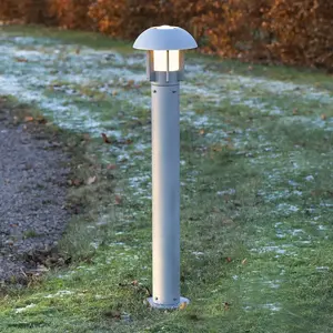 Konstsmide Staande moderne tuinlamp Heimdal 102cm mat zilver - 512-312 pas cher