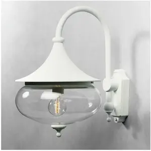 Konstsmide Libra 619-250 Applique murale en aluminium laqué Blanc 28 c... pas cher