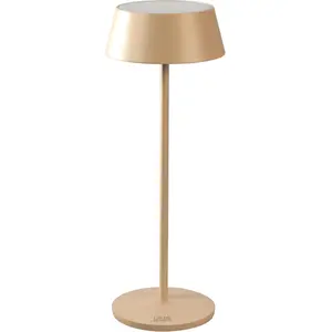 KonstSmide Oplaadbare tafellamp Menton zand bruin - 7839-330 pas cher