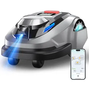 Robot tondeuse sans fil - Unbrand - Navigation RTK & Vision IA - Jusqu... pas cher