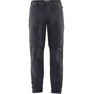 Fjallraven Travellers Zip-Off Outdoorbroek Heren - Dark Navy - Maat 56
