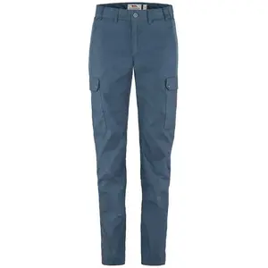 Fjällräven W Stina Pantalon, Bleu indigo, 40 pas cher