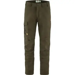 FJÄLLRÄVEN Homme Karl Pro Zip Off Pantalon de randonnée, Dark Olive, 44