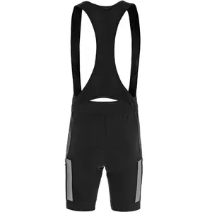 Fjällräven, Hommes, Short, Hoja Bib Shorts Trägerhose, Noir, (S)
