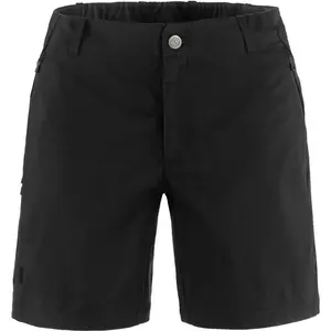 Fjällräven, Femmes, Pantalon outdoor, Hoja Hybrid Shorts W (Bande de fréquences 38 (2600 MHz)), Noir pas cher