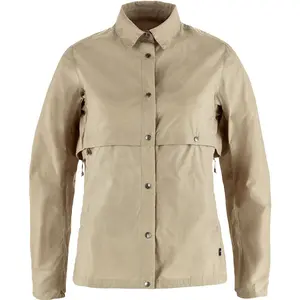 Fjällräven, Femmes, Veste, Hoja Rider's Wind Jacket W (L), Marron, L pas cher