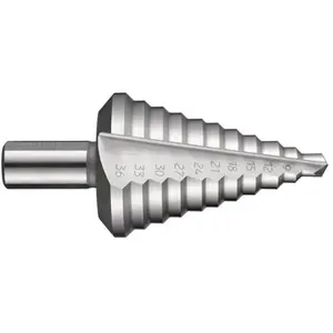 Dormer spécial lucarne G314 m conique perceuse, NR. M, revêtement brillant, High Speed en acier, 86 mm Longueur complète pas cher