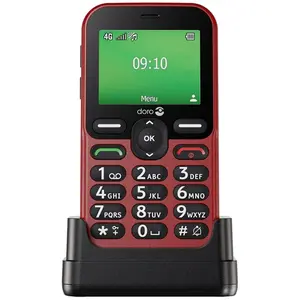 Mobile Doro Leva E10s Rouge Sénior pas cher