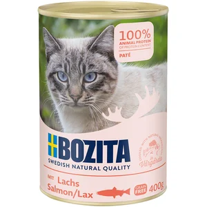 6x410g Bozita saumon - Pâtée pour chat pas cher