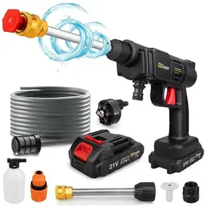 Nettoyeur Haute Pression sans Fil, Max. 30 bar/435 PSI, avec 2 x 21V 1... pas cher