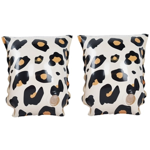 Swim Essentials | Beige Panterprint Zwembandjes 2-6 jaar pas cher