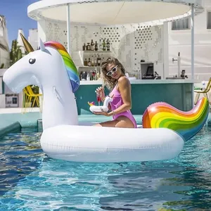 Licorne Gonflable matela Piscine Geante Flotte pas cher