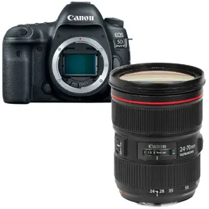 Canon EOS 5D Mark IV + 24-70mm F/2.8 L USM II pas cher