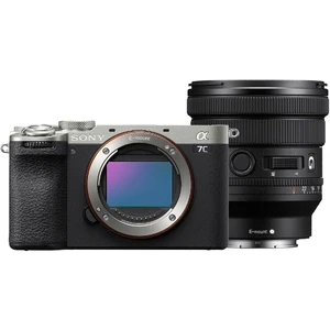 Sony A7C II zilver + 16-35mm F/4.0 G PZ pas cher