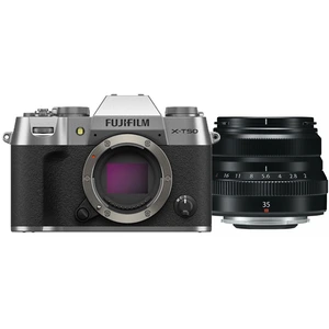 Fujifilm X-T50 zilver + XF 35mm F/2.0 pas cher