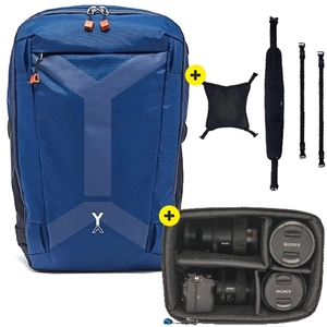 NYA-EVO Fjord 26 Adventure camera backpack Midnight Blue+ Sport Packag... pas cher