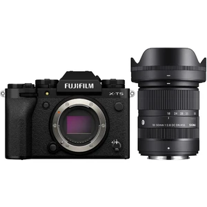 Fujifilm X-T5 zwart + Sigma 18-50mm F/2.8 DC DN Contemporary Fujifilm ... pas cher