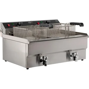 Combisteel Professionele Horeca Tafelfriteuse 2x10L. - Elektrisch pas cher
