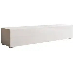 Meuble TV avec pieds pour Salon  1 Porte avec 3 Compartiments  Couleur... pas cher