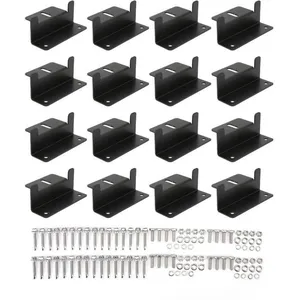 SALALIS Support Z de panneau solaire 4 ensembles de supports de de pan...Vendu parcdiscount