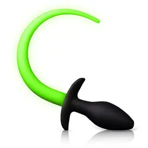 Comparateur de prix : Shots - Ouch! Puppy Staart Plug neon green/black