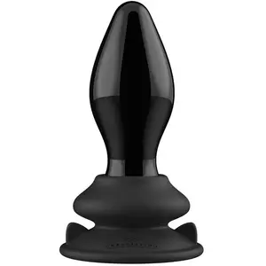 Chrystalino by Shots - Stretchy - Glass Vibrator with Suction Cup pas cher