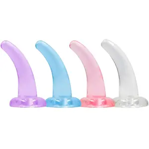 Niet Realistische Dildo voor G-spot 11.5 cm - Paars pas cher