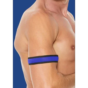 Shots - Ouch! Neopreen Armbanden black,blue