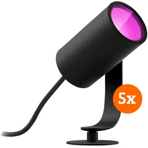 Philips Hue Lily White and Color Lot de 5 pas cher